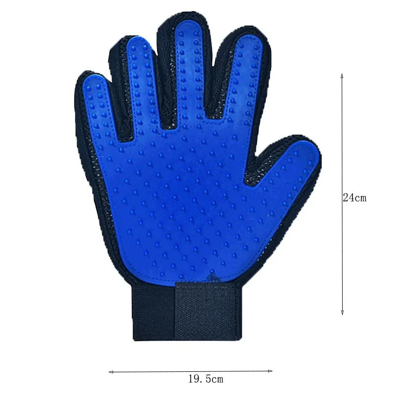 Pet Grooming Massage Gloves Cat Comb Rubber Cat Cleaning Brushes Dog Hair Removal Comb Bath Brush Pet Supplies for Cats And Dogs