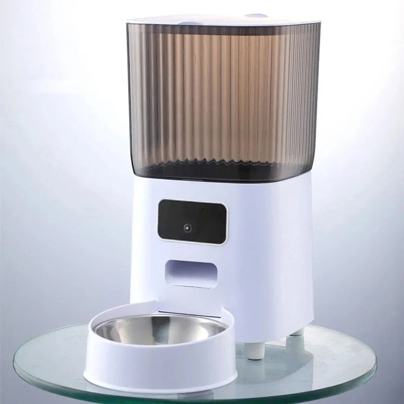 E.ECOPET - Pet Feeder 5L (Double-Bowl/Single-Bowl + Wi-Fi connection/nonconnection)
