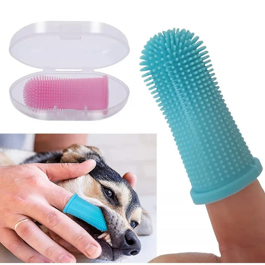 E.ECOPET Finger Toothbrush #1