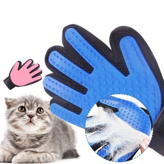 Pet Grooming Massage Gloves Cat Comb Rubber Cat Cleaning Brushes Dog Hair Removal Comb Bath Brush Pet Supplies for Cats And Dogs
