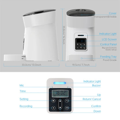 E.ECOPET - Pet Feeder 3 L / 3,5 L / 4,5 L (single/double bowl)