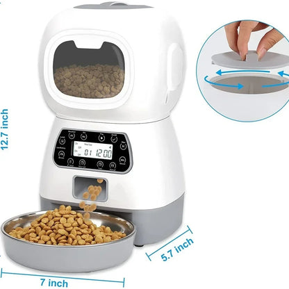 E.ECOPET - Pet Feeder 2 L / 3,5 L + Water dispenser