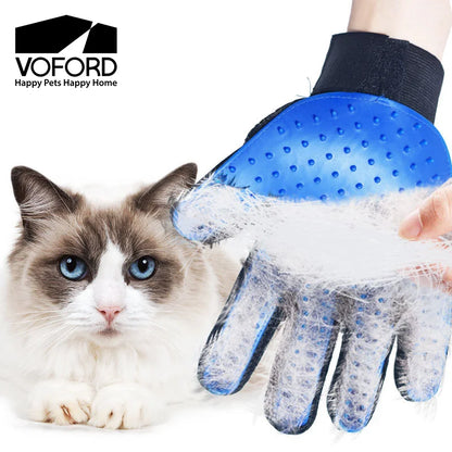 Pet Grooming Massage Gloves Cat Comb Rubber Cat Cleaning Brushes Dog Hair Removal Comb Bath Brush Pet Supplies for Cats And Dogs