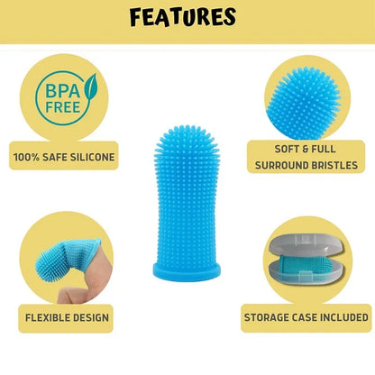 E.ECOPET Finger Toothbrush #1
