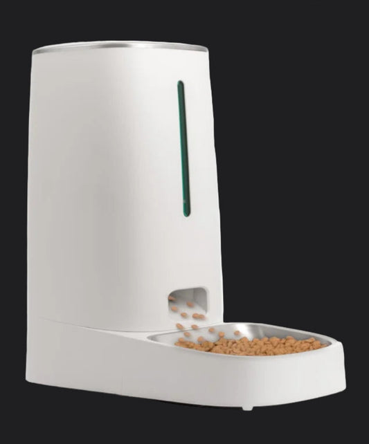 E.ECOPET - Pet Feeder 4L (Wi-Fi connection, app controll + single bowl/double bowl)