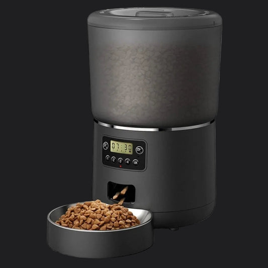 E.ECOPET - Pet Feeder 4L (Wi-Fi connection/non connection + black/white)