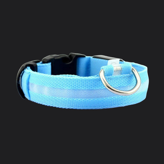 Led Dog Collar Light Anti-lost Collar For Dogs Puppies  Night Luminous Supplies Pet Products Accessories USB Charging/Battery