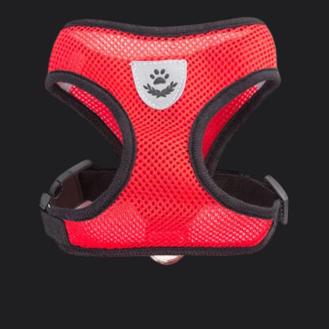 Cat Harness Vest Walking Lead Leash For Puppy Dogs Collar Polyester Adjustable Mesh Dog Harness For Small Medium Pet Accessories