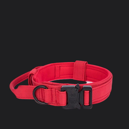 Pet Dog Collar Leash Set Nylon Material Durable Dog Collar Reflective Leash Pet Tactical Training Dog Collar Large Dog Leash Set