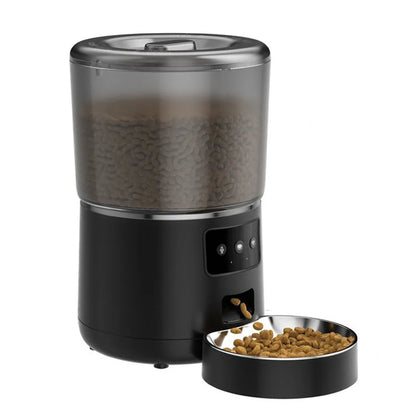 E.ECOPET - Pet Feeder 4L (Wi-Fi connection/non connection + black/white)
