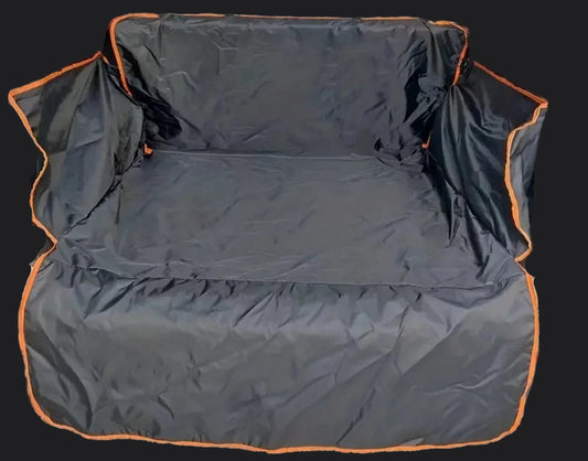 Durable Polyester Auto Trunk Mat for Pets - Non-Slip, Scratch-Resistant, Easy-Clean Mat for SUVs and Cars, Pet Safety Mat