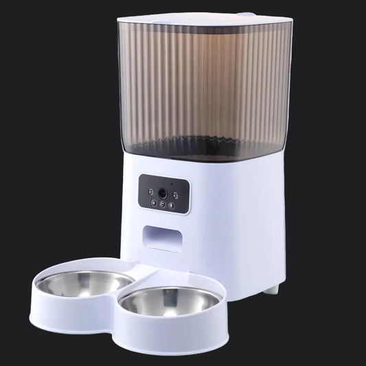 E.ECOPET - Pet Feeder 5L (Double-Bowl/Single-Bowl + Wi-Fi connection/nonconnection)