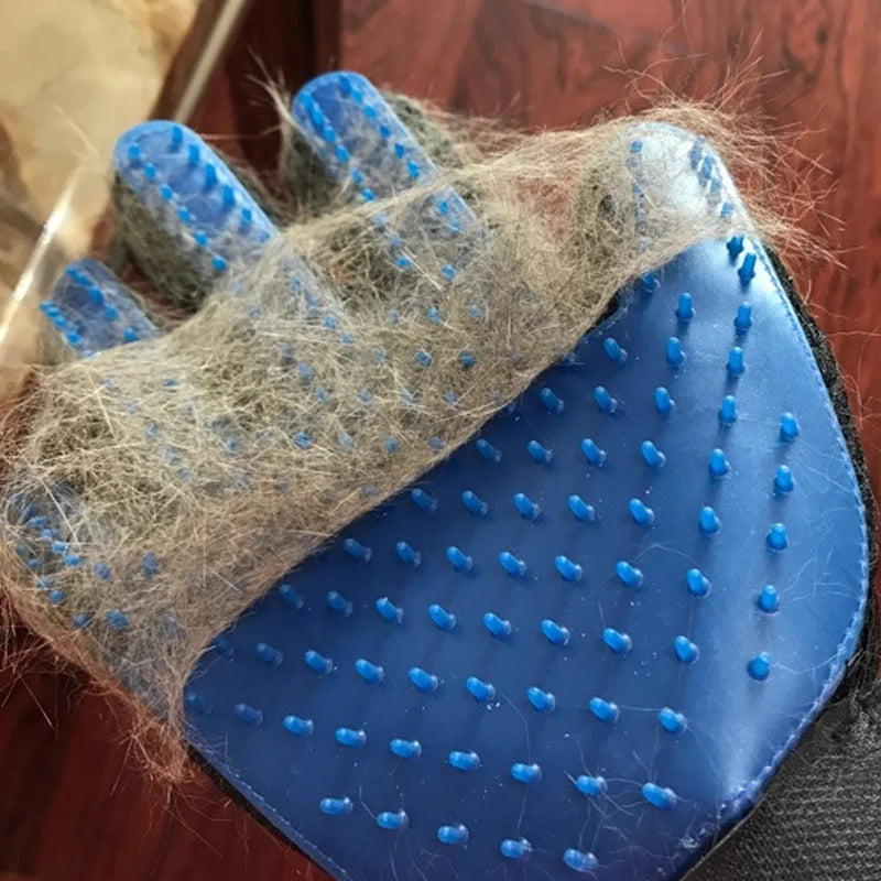 Pet Grooming Massage Gloves Cat Comb Rubber Cat Cleaning Brushes Dog Hair Removal Comb Bath Brush Pet Supplies for Cats And Dogs